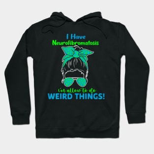 Green  Nf1 Neurofibromatosis Awareness Women NF1 Hoodie